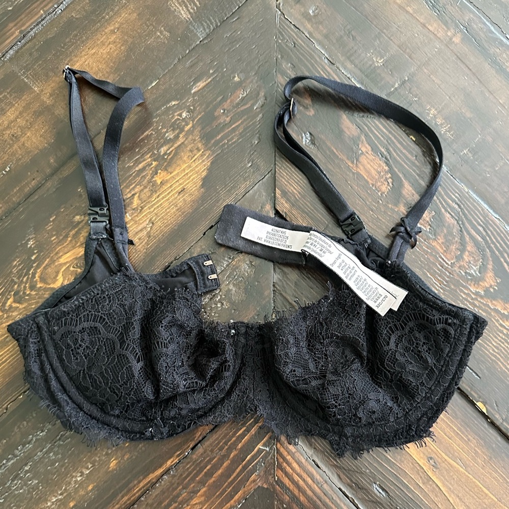 Victoria's Secret Black Lace Bra